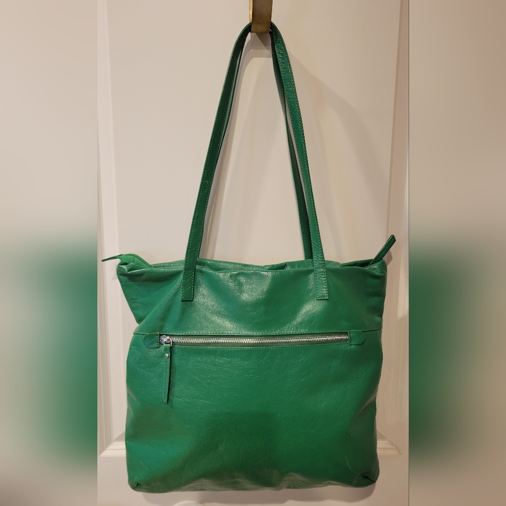 Latico Vintage Kelly Green Tote